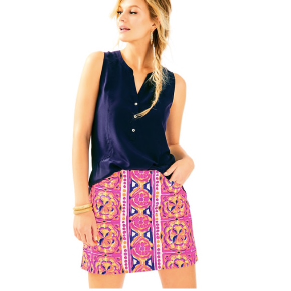 Lilly Pulitzer Dresses & Skirts - Lilly Pulitzer Marigold Skort Size 8 with Pockets!